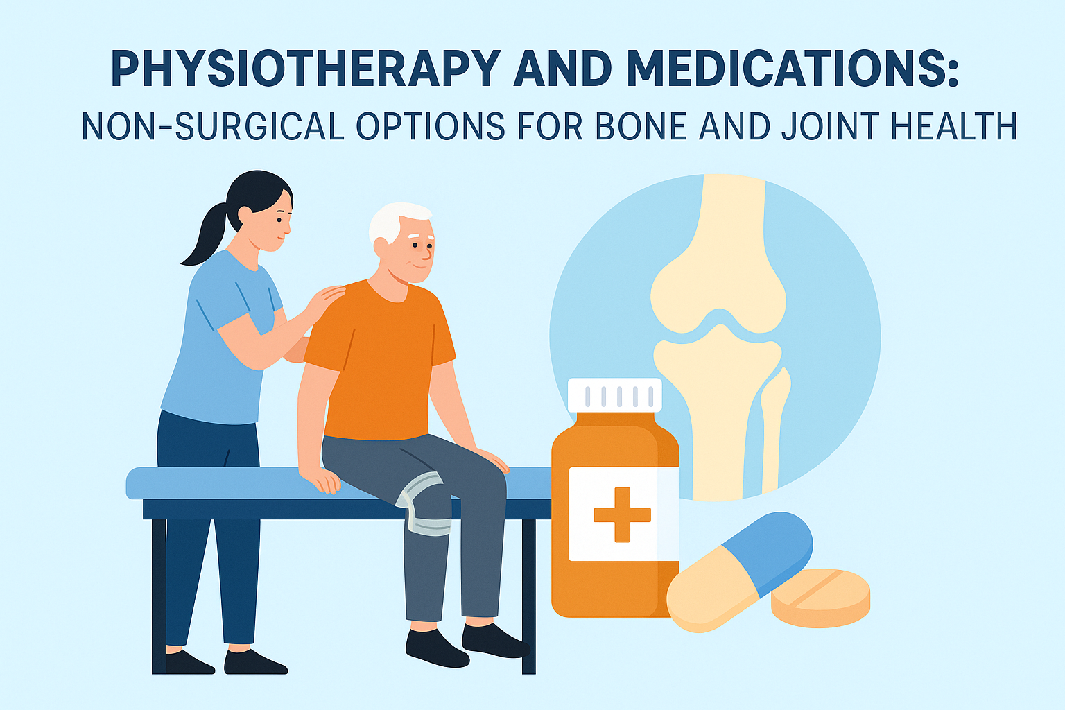 Physiotherapy and Medications by the Best Orthopedic Surgeon in Thane: Non-Surgical Options for Bone and Joint Health