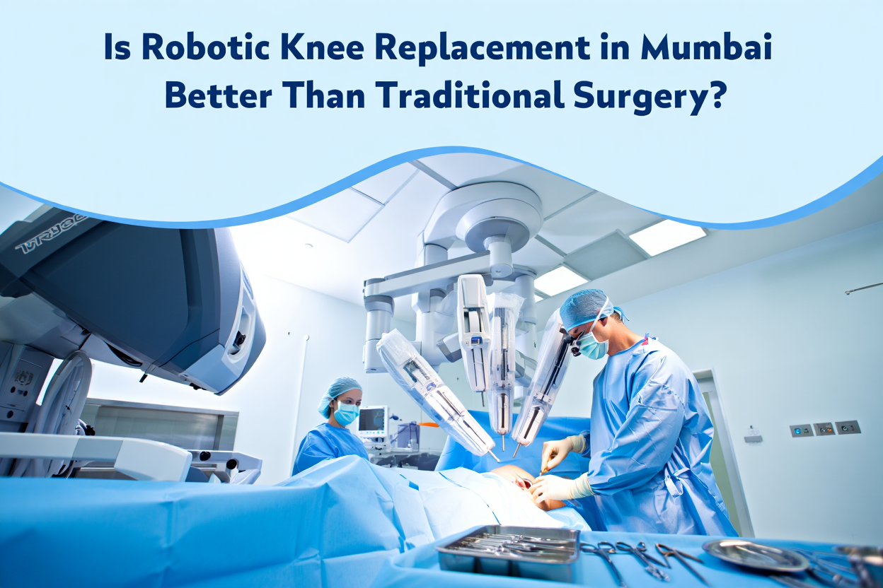Is Robotic Knee Replacement in Mumbai Better Than Traditional Surgery?