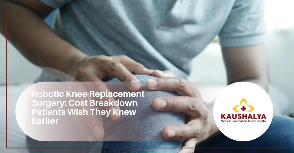 Robotic Knee Replacement Surgery: Cost Breakdown Patients Wish They Knew Earlier