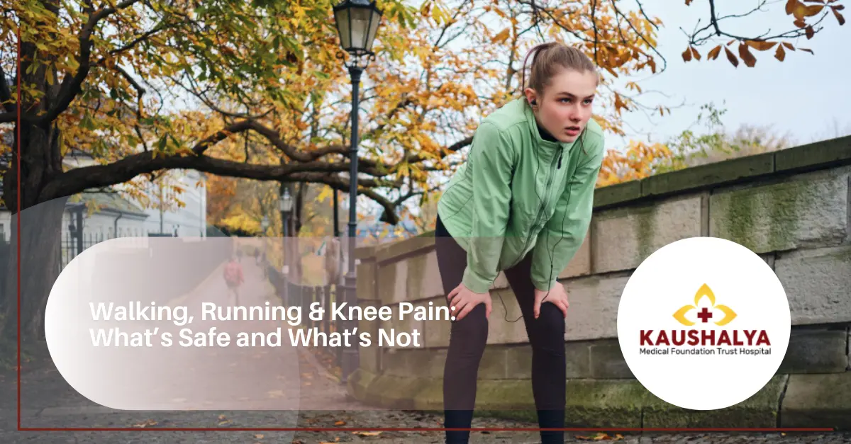 Walking, Running & Knee Pain: What’s Safe and What’s Not