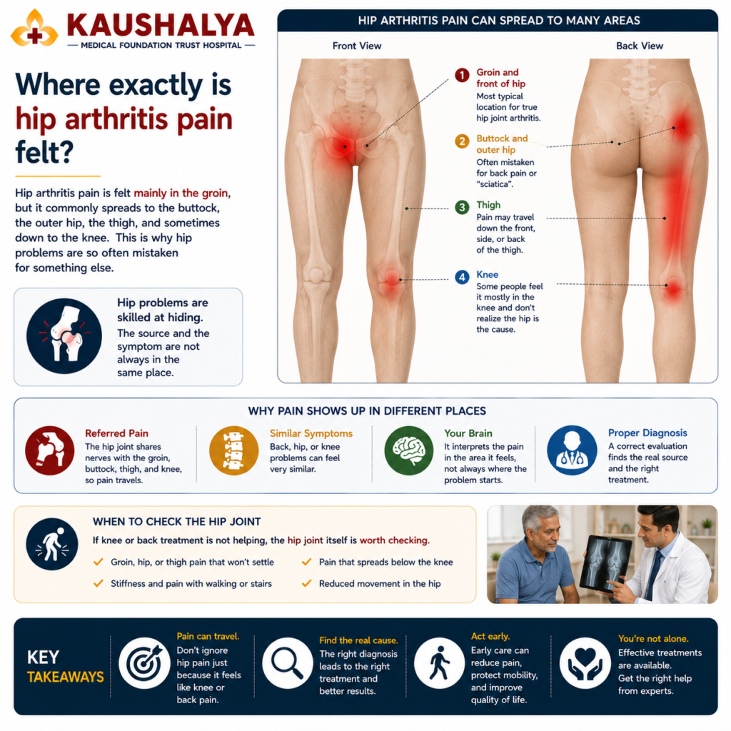 hip arthritis pain